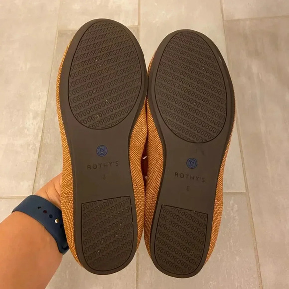 Rothy's The Loafer Fawn Brown Size 8 - Picture 4 of 8